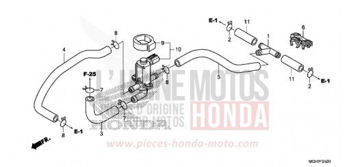 AIR INJECTION CONTROL VALVE VFR1200XF de 2015